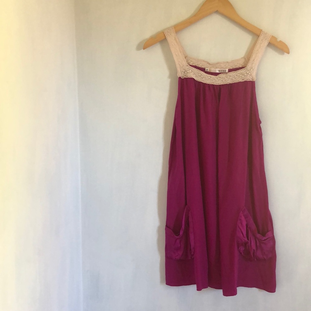 Myne Silk Lace Tunic